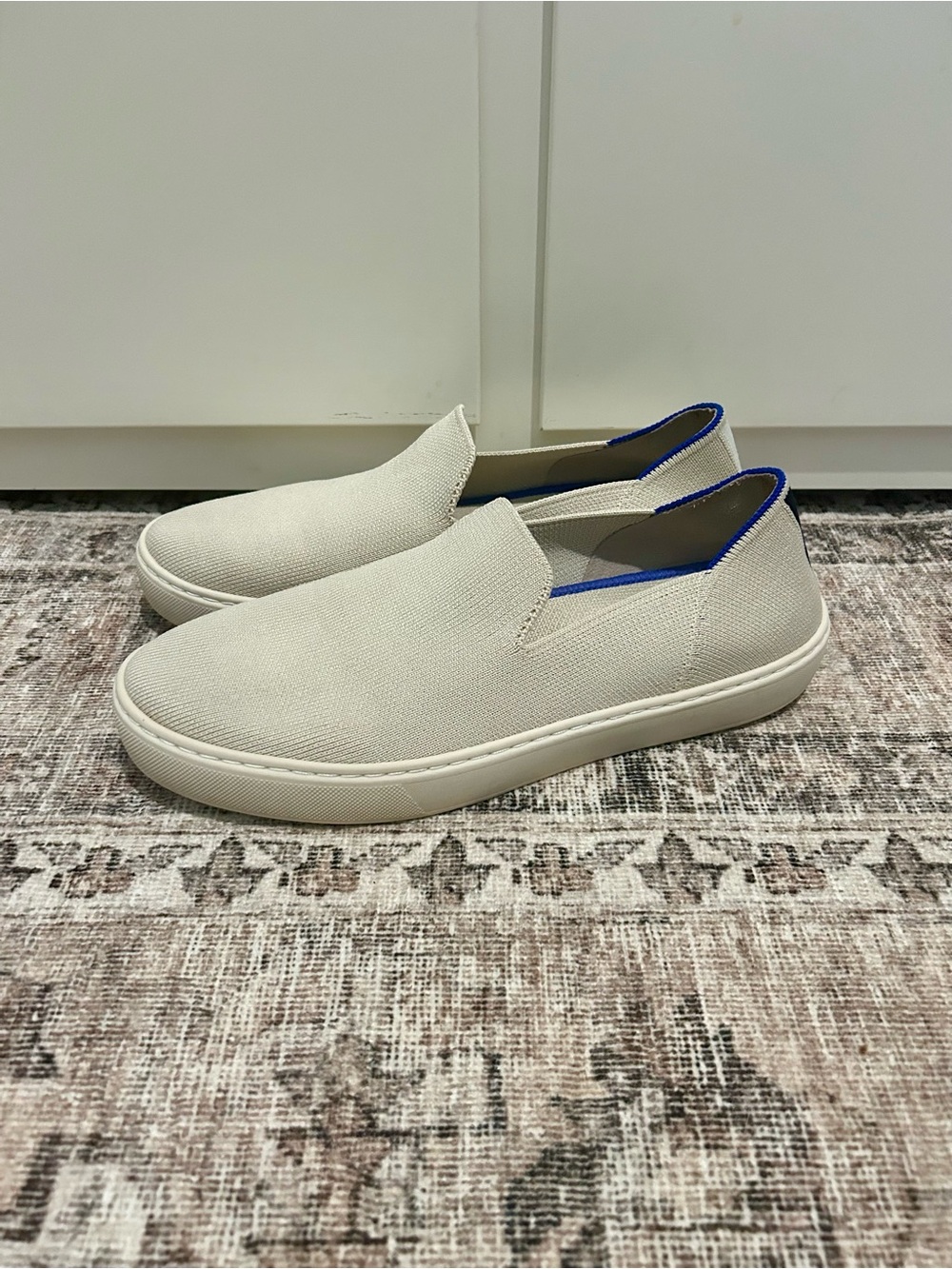 Rothy’s The Original Slip On Sneakers in Sand Color - Size 8 - Picture 7 of 13